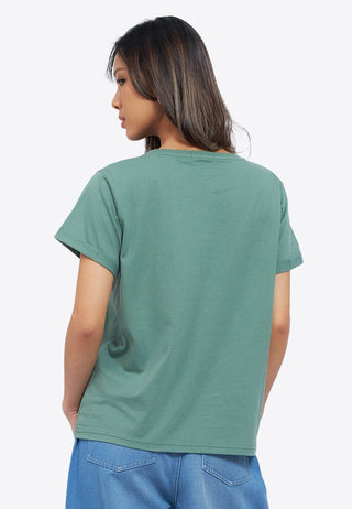 Short Sleeve Roll Up T-Shirt