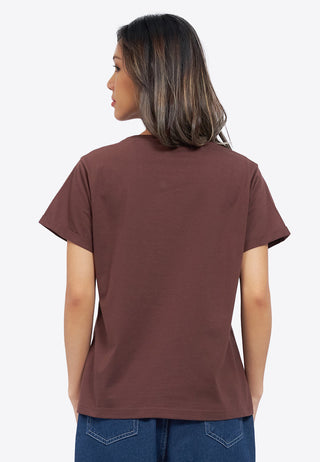 Short Sleeve Roll Up T-Shirt