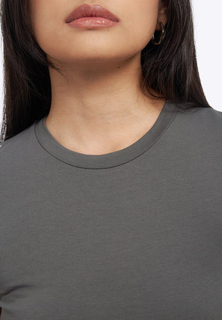 Short Sleeve Basic Fitted T-Shirt