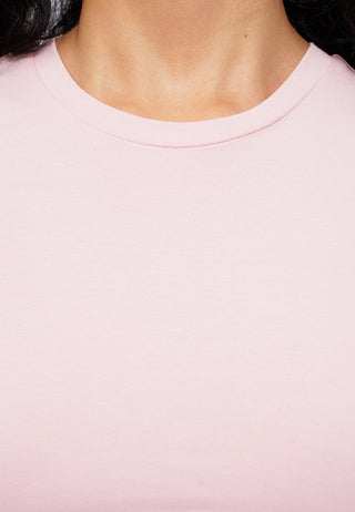Basic Fitted Crop T-Shirt