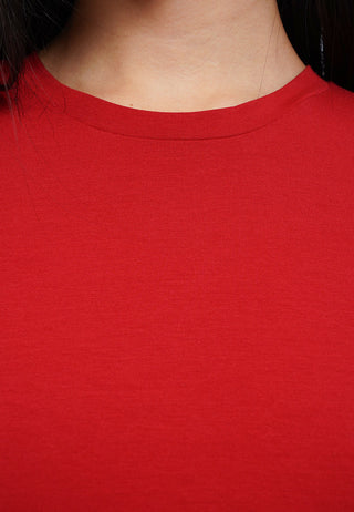 Short Sleeve Fitted Crop T-Shirt