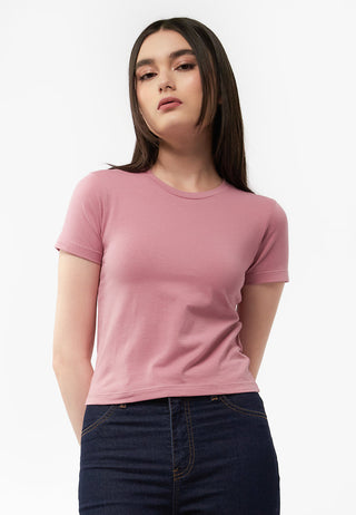 Basic Fitted Short Sleeve T-Shirt