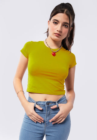 Fitted Crop T-shirt
