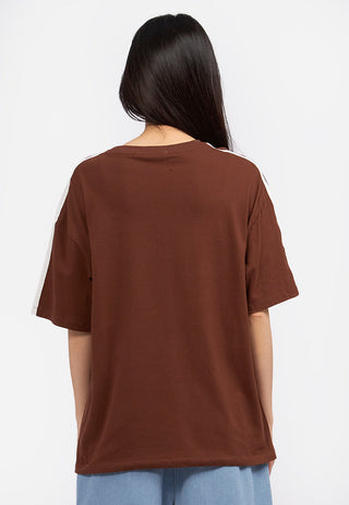 Oversized T-Shirt with Shoulder List