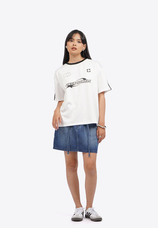 Oversized Scuba Graphic T-Shirt