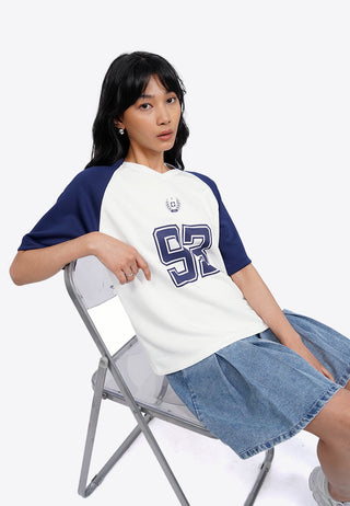 Colorblock Graphic Raglan T-Shirt
