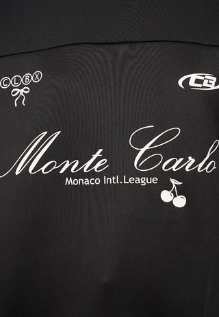 Oversized V-Neck Graphic T-Shirt