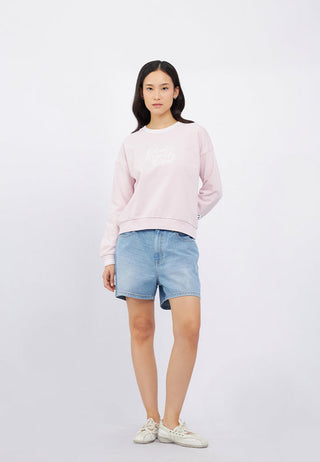Oversize Sweatshirt with Rib Details