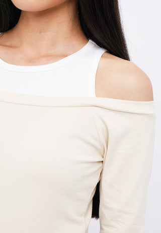 Double Layer Long Sleeve Top