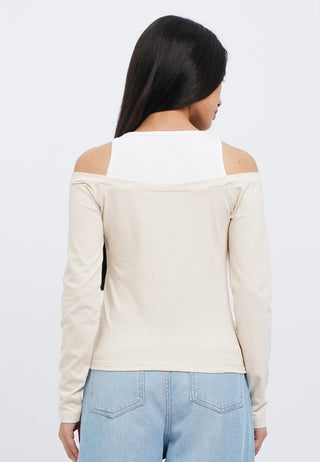 Double Layer Long Sleeve Top