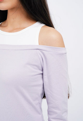 Double Layer Long Sleeve Top