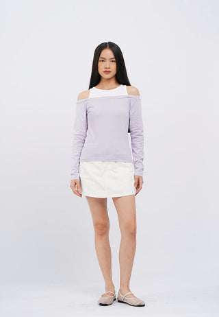 Double Layer Long Sleeve Top