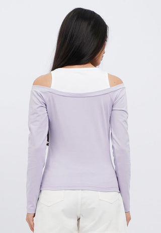 Double Layer Long Sleeve Top