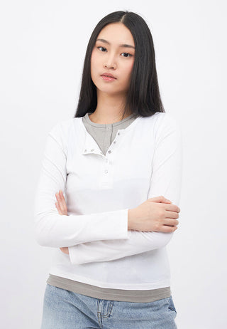Double Layer Long Sleeve Top
