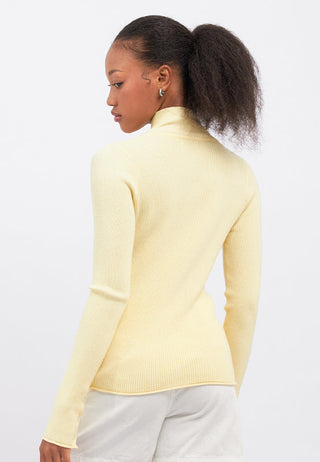 Fitted Snap Button Long Sleeve Top