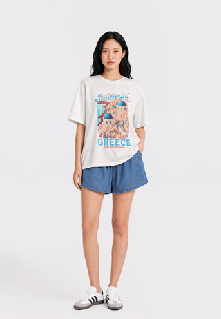 Short Sleeve Oversized Graphic Tee