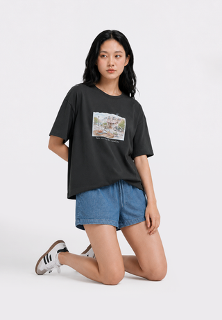 Short Sleeve Oversized Graphic Tee