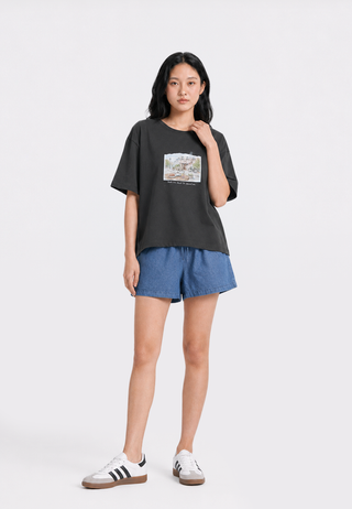 Short Sleeve Oversized Graphic Tee