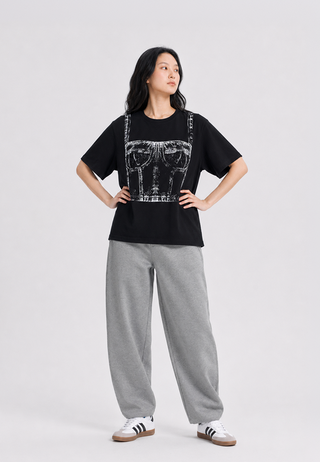 Short Sleeve Oversized Graphic Tee