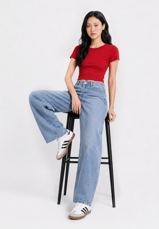 Short Sleeve Fitted T-Shirt