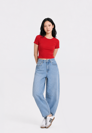 Short Sleeve Fitted T-Shirt
