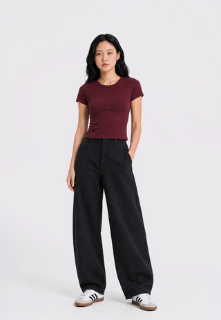 Short Sleeve Fitted T-Shirt