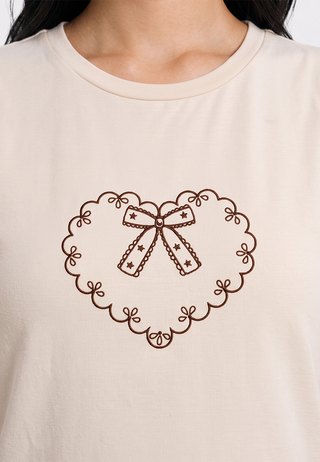 Puff Sleeve Graphic Tee