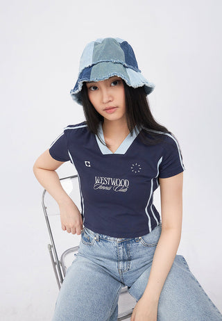 Fitted Short Sleeve Crop Jersey