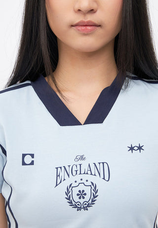 Fitted Short Sleeve Crop Jersey