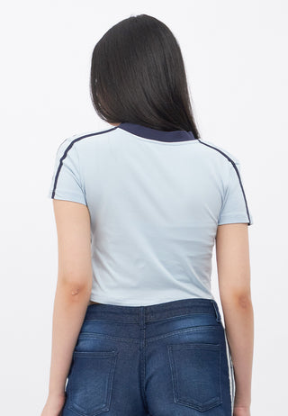 Fitted Short Sleeve Crop Jersey