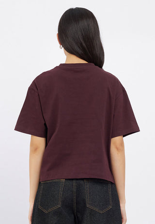 Short Sleeve Slogan Boxy T-Shirt