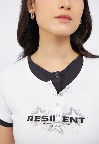 Layered Short Sleeve Graphic T-Shirt
