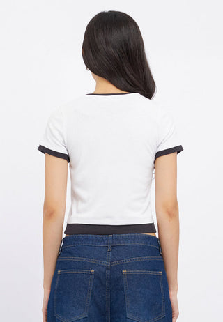 Layered Short Sleeve Graphic T-Shirt