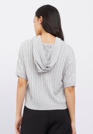 Boxy Drawstring Hem Shirt