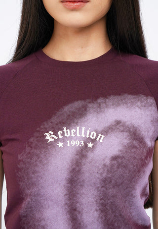Raglan Short Sleeve Graphic T-Shirt