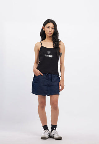 Side Ribbon Graphic Tank Top