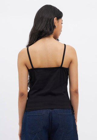 Side Ribbon Graphic Tank Top