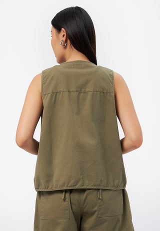 Zipped Utility Vest