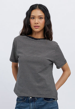 Regular Fit Short Sleeve Stripes T-Shirt