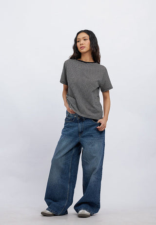Regular Fit Short Sleeve Stripes T-Shirt