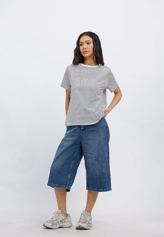 Regular Fit Short Sleeve Stripes T-Shirt