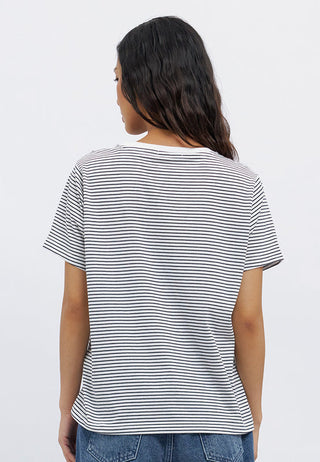 Regular Fit Short Sleeve Stripes T-Shirt