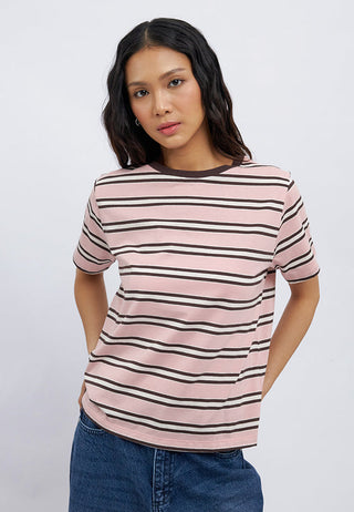 Regular Fit Short Sleeve Stripes T-Shirt
