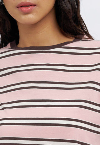 Regular Fit Short Sleeve Stripes T-Shirt