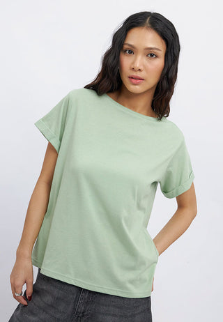 Short Sleeve Rolled Up T-Shirt
