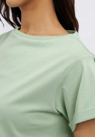 Short Sleeve Rolled Up T-Shirt