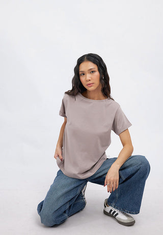 Short Sleeve Rolled Up T-Shirt