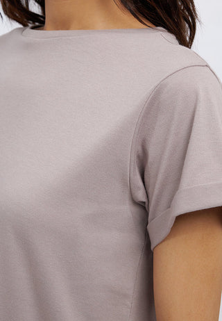 Short Sleeve Rolled Up T-Shirt