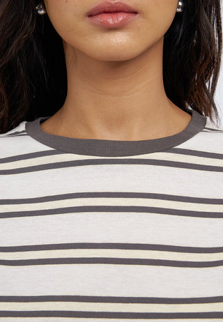 Regular Fit Short Sleeve Stripes T-Shirt