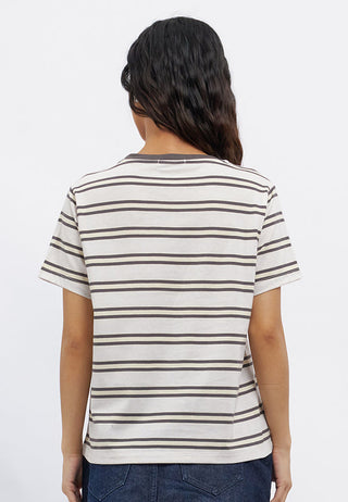 Regular Fit Short Sleeve Stripes T-Shirt